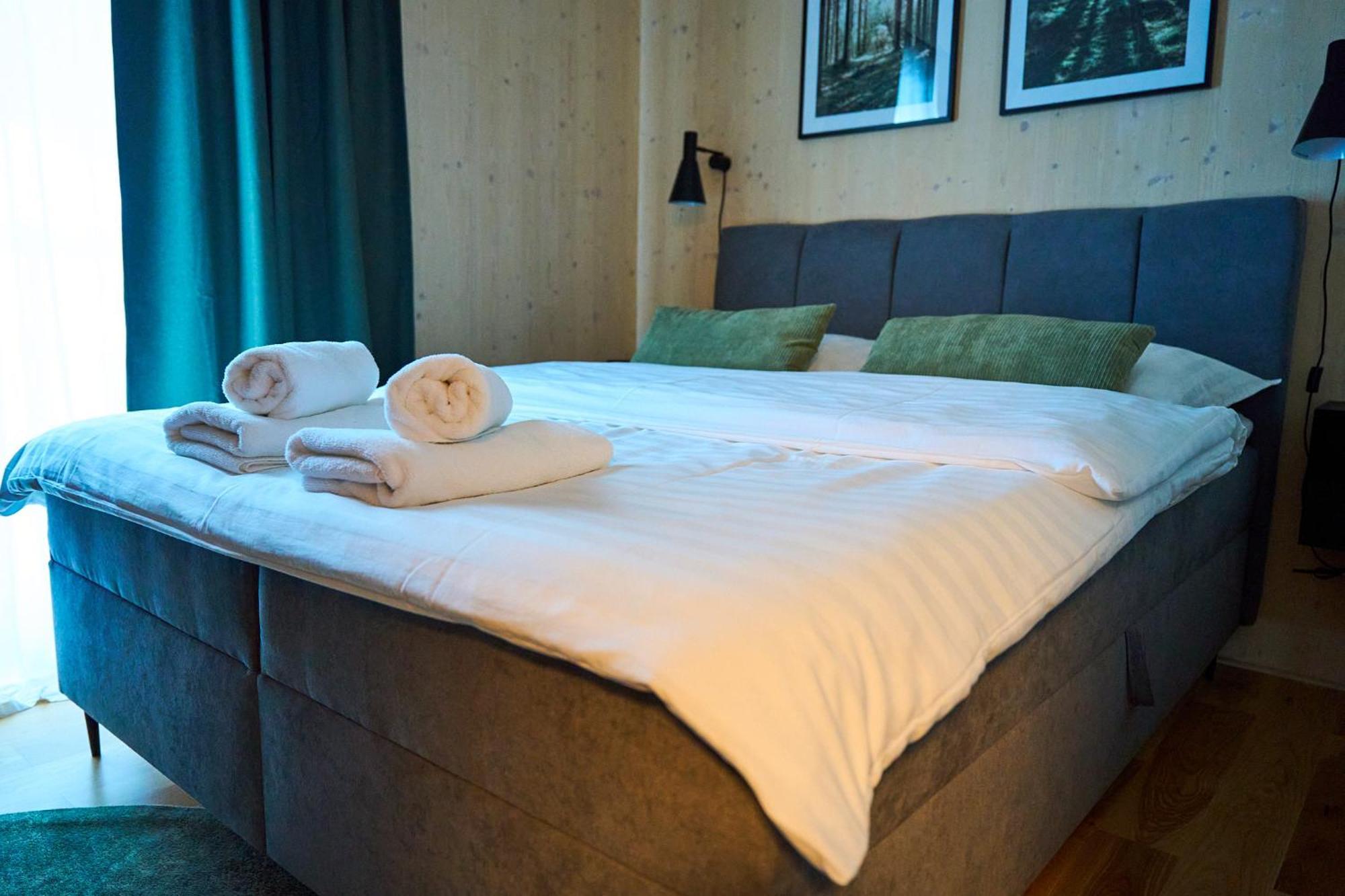 1-Bedroom Apartment Adam With Free Parking เดมานอฟสกา โดลินา ภายนอก รูปภาพ